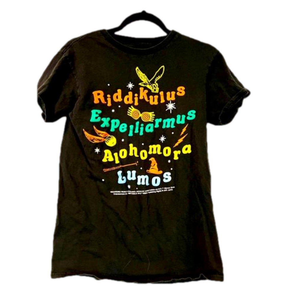 The Wizarding World Of Harry Potter Spells T-Shirt